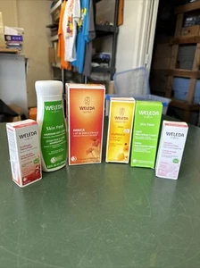 Lot Of 6 Weleda: Cream Skin Food Arnica Bath Soak More - Picture 1 of 18