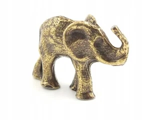 Mini FENG SHUI ELEFANT Metall Glücksbringer Talisman auch für Setzkasten # 11 - Bild 1 von 1