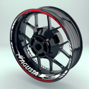 Pegatinas para llantas moto Wheelsticker Agusta F3 óptica conjunto muchos colores - Imagen 1 de 4