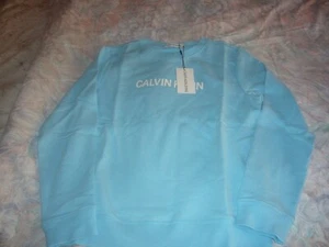NWT CALVIN KLEIN JEANS LONG SLEEVE COTTON SIZE 12 - Picture 1 of 2