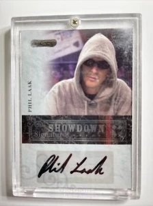 2006 Razor POKER PHIL LAAK handsignierte/signierte SHOWDOWN Karte - Bild 1 von 7