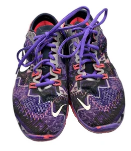 Nike Womens 7.5 Free Running TR 4 Print Nordic Hyper Grape Running - Picture 1 of 8