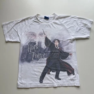 Vintage Harry Potter Prisoner Of Azkaban T Shirt Youth XL Y2K Movie Graphic Tee - Picture 1 of 5