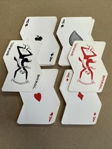 Vintage - The Crooked Pack - Cartes à jouer bleues - Deck complet avec jokers - Photo 1/8