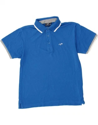 LOTTO Boys Polo Shirt 15-16 Years Large  Blue Cotton AB13 - Image 1 of 4