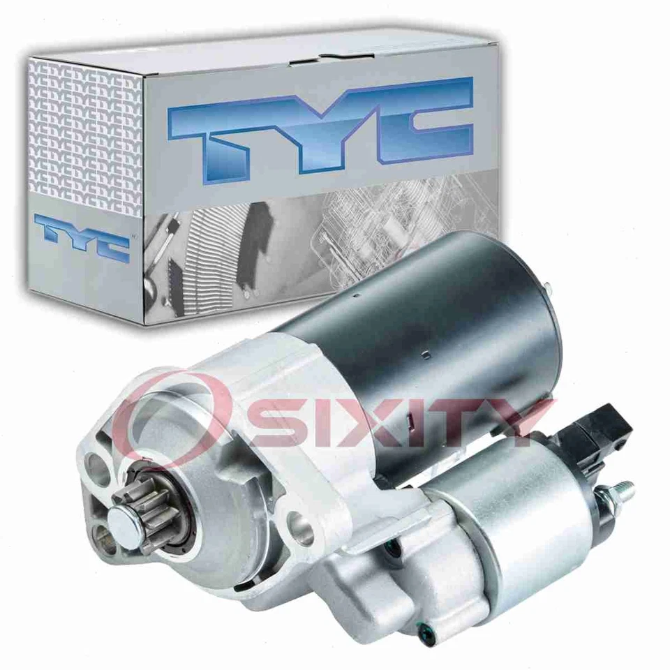 Motor de arranque TYC para Volkswagen Golf 1999-2006 1,8 L 2,0 L L4 eléctrico zp Foto 1 de 4