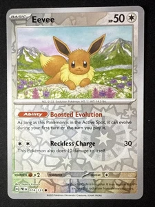 Eevee 074/131 Prismatic Evolutions Reverse Holo - Picture 1 of 2