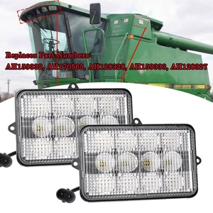 2X LED Combine Headlight TL9000 For John Deere Combine 9450, 9550, 9650,9560 - Foto 1 di 10