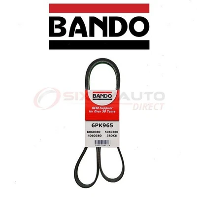 Bando Main Drive Serpentine Belt for 1988-1989 Subaru XT 2.7L H6 - Accessory ar - Изображение 1 из 4