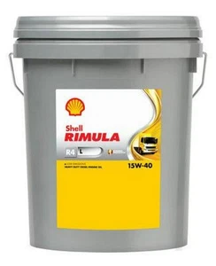 SHELL Rimula R4 L 15W-40 20 Liter Motoröl Motorenöl CATERPILLAR ECF-2 Öl - Bild 1 von 8