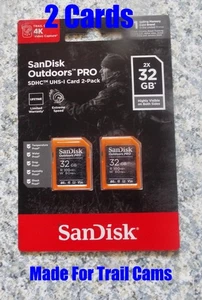 SanDisk Outdoor Pro 2X 32GB SDHC - Picture 1 of 14