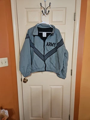 Мужская винтажная серая армейская военная ветровка IFPU куртка размер M короткая - Изображение 1 из 4