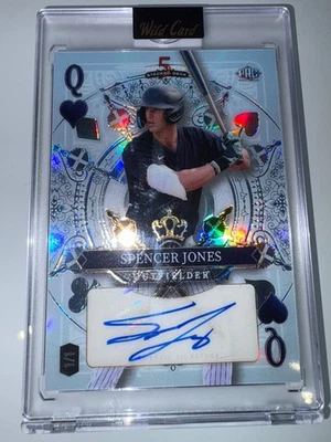 SPENCER JONES 1/1 AUTO PRC🔥2024 Wild Card 1/1📈YANKEES ⚾️⭐️💪 - Image 1 of 2