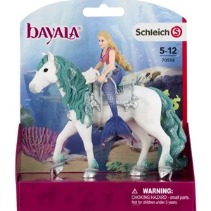 Bayala Mermaid Gabriella and Underwater Horse Figure Set Schleich Toys 70558 - Picture 1 of 8