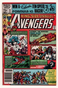 Avengers Annual #10 FIRST APPEARANCE ROGUE MICHAEL GOLDEN Marvel 1981 FN/VF - Picture 1 of 9