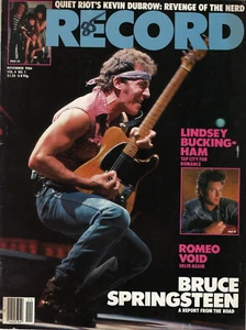 Record Magazine November 1984 Bruce Springsteen Lindsey Buckingham Quiet Riot U2 - Bild 1 von 18