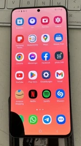 Original Samsung Galaxy S20 5G Display OLED Gebraucht Volle Funktion Grau B Ware - Zdjęcie 1 z 4