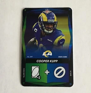 Cooper Kupp Los Angeles Rams 2024 UNO Elite NFL SP lámina verde azul - Imagen 1 de 2
