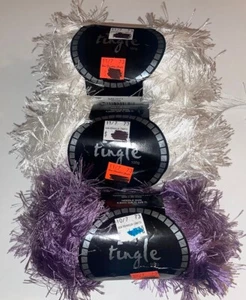 Lote de 3 - Hilo de Pestañas TINGLE Sierra Pacific Nieve y Wisteria. Peso: 10,7 oz. - Imagen 1 de 11