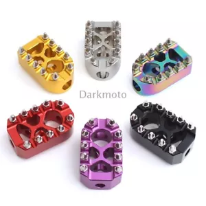 Motorcycle Shift Shifter Peg MX Style Anti-Skid Rivet Pedal Fits For Harley Dyna - Picture 1 of 18