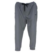 Oakley O Pant Mens Size L Large 34 Sheet Metal Grey Gym Track Running Pants