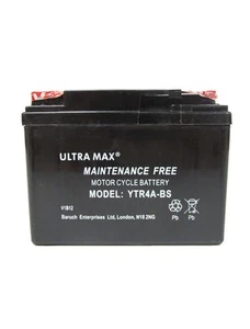 Honda SZX 50 X Cross Sport X8R W 1998 ULTRAMAX Gel Battery YTR4A-BS (8181127) - Picture 1 of 3