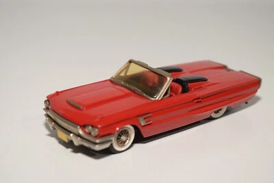 B7 1:43 BROOKLIN BRK47 BRK 47 FORD THUNDERBIRD CONVERTIBILE ROSSO OTTIME COND... - Immagine 1 di 4