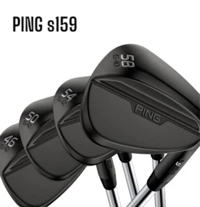 PING s159 Midnight Wedge set 46, 50, 54 & 58 / TOUR 2.0 CHROME S - Picture 1 of 2