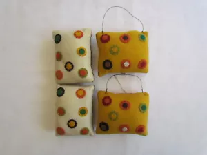 Alfombra Penny Almohada Adornos 4 piezas NUEVO Relleno de cuenco Estilo Primitivo Collins AP7254,5 - Imagen 1 de 4