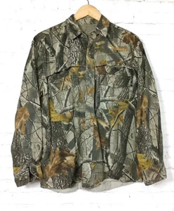 Whitewater Realtree Hardwoods  Camouflage Long Sleeve Button Up Shirt Men's M - Picture 1 of 8