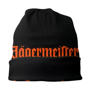 Jägermeister Kappe Mütze Beanie schwarz orange - Bild 1 von 4
