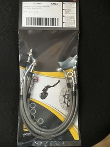 Spiegler Stahlflexleitung R1100GS m. ABS vorne / Hinten  5-teilig BMW  Ummantelt - Bild 1 von 1