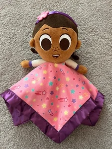 Disney Doc McStuffins Lovey Plush Rattle Security Blanket Blanky - Picture 1 of 8