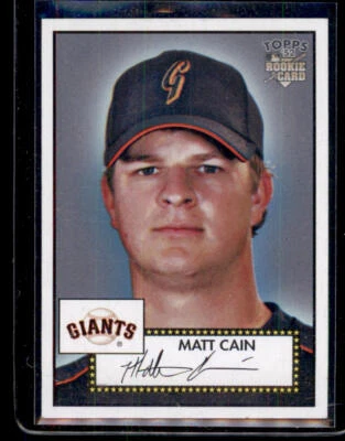 2006 Topps '52 #88A Matt Cain (RC) - Image 1 of 2