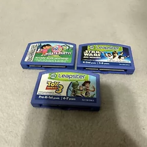 LeapFrog Leapster Games Reading Dora Star Wars Toy Story 3 - Picture 1 of 4