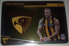 2022 AFL Teamcoach Tom Mitchell Best & Fairest card #BF-10 Hawthorn Hawks