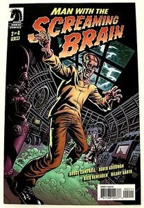"MAN WITH THE SCREAMING BRAIN" Issue # 2 of 4 (May, 2005, Dark Horse Comics) - Picture 1 of 1