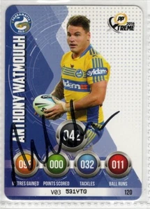 π₯ 2016 XTREME BASE SIGNED CARD ANTHONY WATMOUGH #120 π₯ - Picture 1 of 1