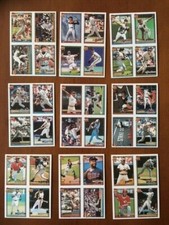 1991 Topps Cracker Jacks 4 in 1 Set - Series 1 & 2 - COMPLETE all 18 cards   SCA