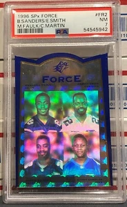 1996 SPX FORCE SANDERS, SMITH, FAULK, MARTIN, #FR2, HOLOGRAM, GRADED, RARE, HOF - Picture 1 of 4