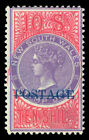 Australia 1904 NOWA POŁUDNIOWA WALIA Victoria 10sh szkarłatny Sc # 108Be perf.12 w idealnym stanie MH