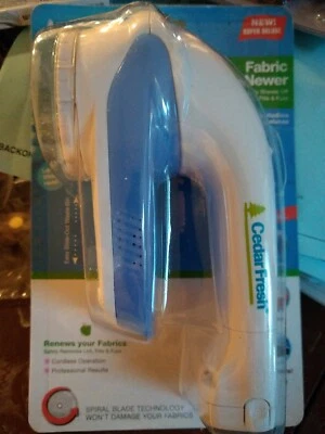 Cedar Fresh FABRIC SHAVER RENEWER SHAVES LINT PILLS FUZZ remover - Image 1 of 2