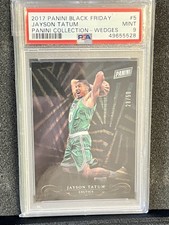 2017 Panini Black Friday Wedges /50 JAYSON TATUM Rookie RC #5 PSA 9 Mint POP 2