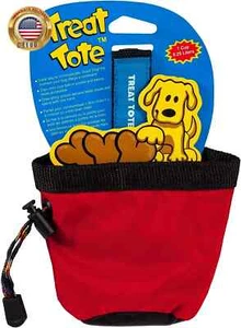 Treat Tote Dog Treat Pouch for Puppy Training, 1 Cup Capacity, Assorted Colors ⭐ - Picture 1 of 5