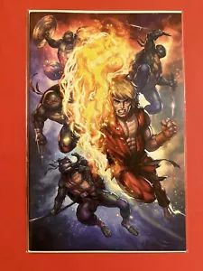 TMNT Vs Street Fighter #1 Shah Virgin Ninja Turtles. - Picture 1 of 2