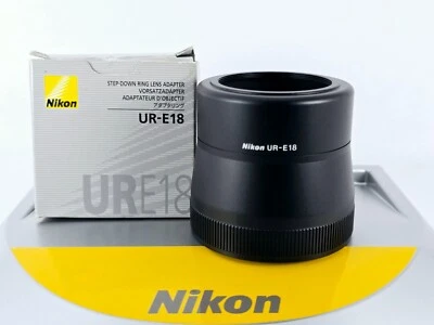 🌸[Sin usar] Adaptador de lente de anillo reductor Nikon UR-E18 de Japón Foto 1 de 4