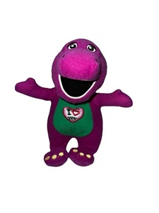 Barney Purple Dinosaur Plush 2013 Lions Working Voice Box - Picture 1 of 5