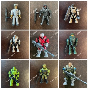 Mega Construx Bloks Halo Commander Spartan Grunt Mule Master Chief 2 Inch Figure - Picture 1 of 13
