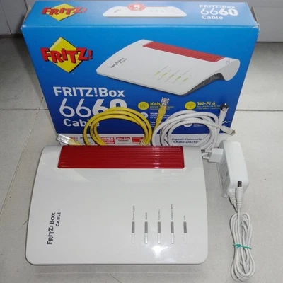 AVM FRITZ!Box 6660 Cable (20002910) WLAN AX DOCSIS 3.1 MESH OVP - Bild 1 von 2