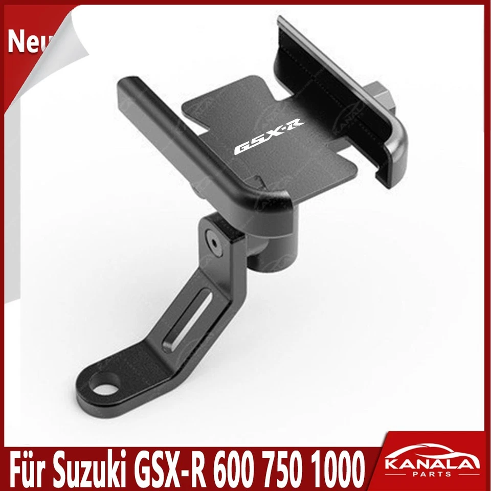 Für Suzuki GSX-R600 750 1000 CNC Motorrad Handyhalter GPS Ständer Halterung  - Bild 1 von 1
